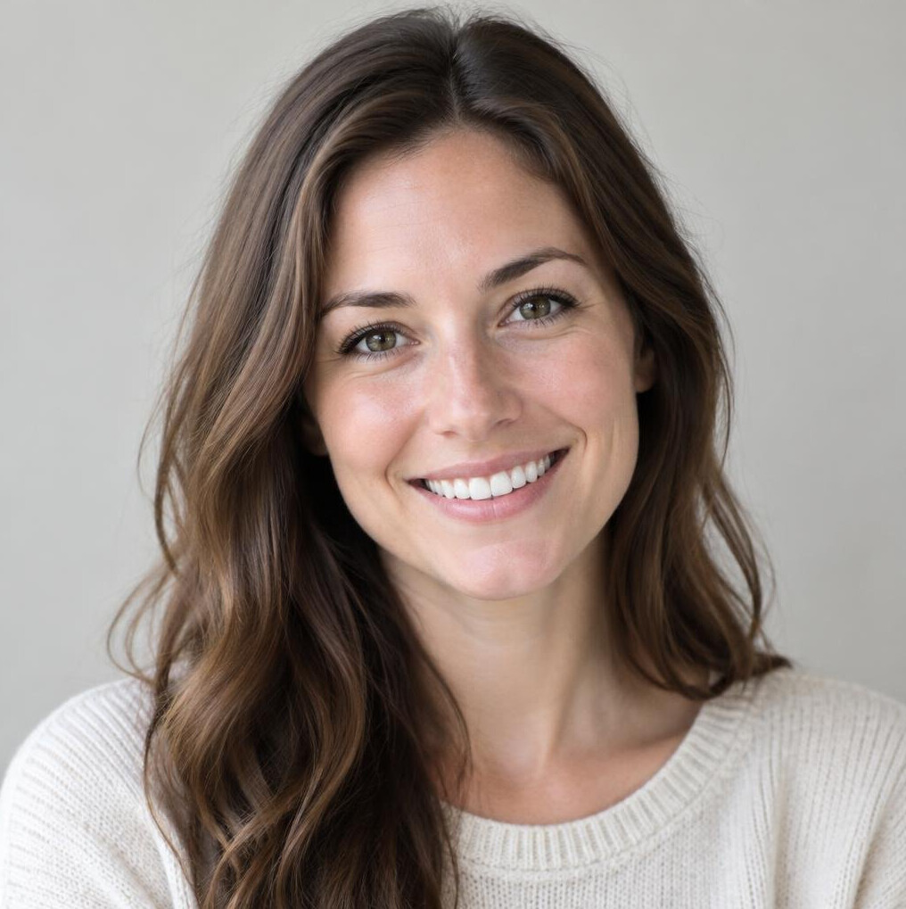 Portrait of a smiling young woman