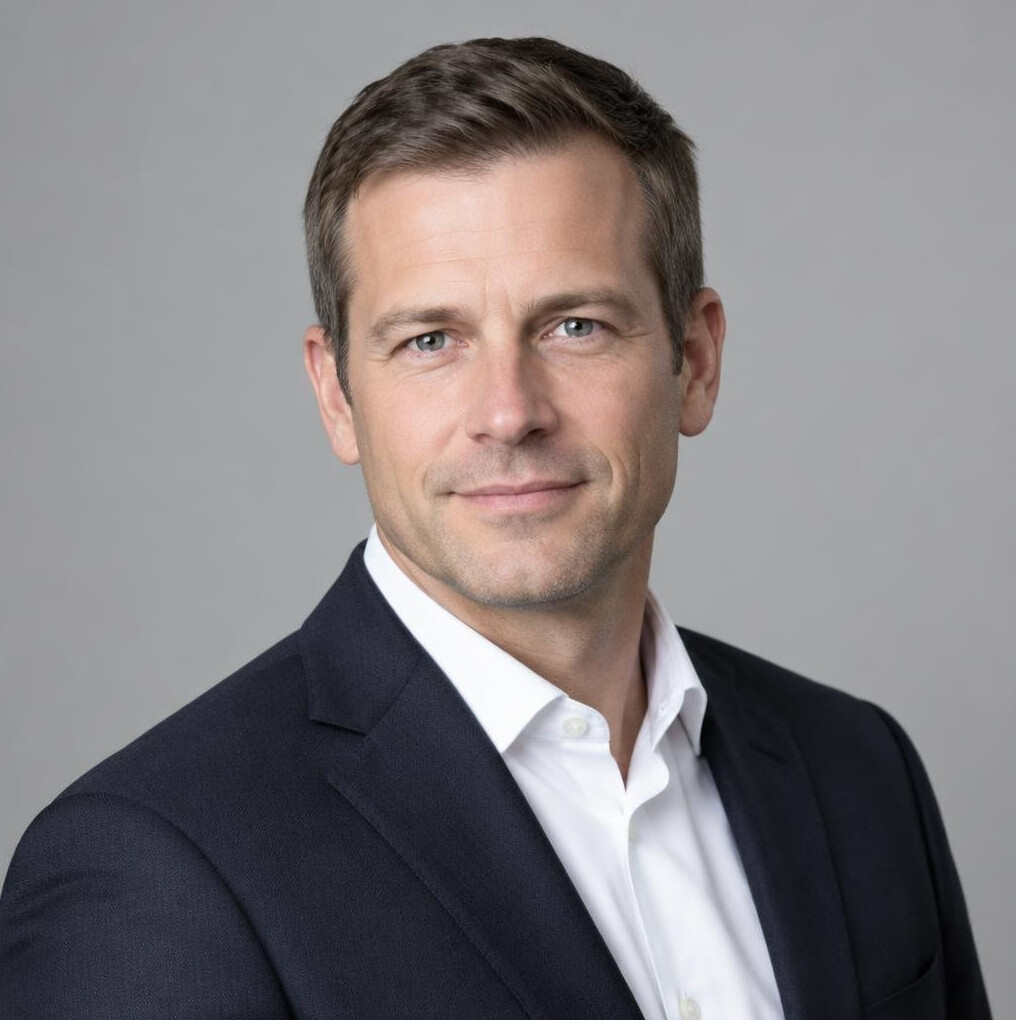 Professional portrait of a man in a suit